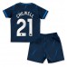 Tanie Strój piłkarski Chelsea Ben Chilwell #21 Koszulka Wyjazdowej dla dziecięce 2023-24 Krótkie Rękawy (+ szorty)